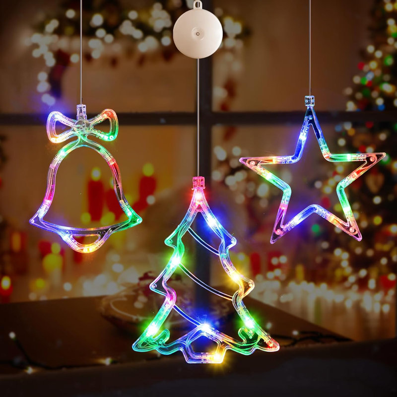 Hanging star window lights on sale